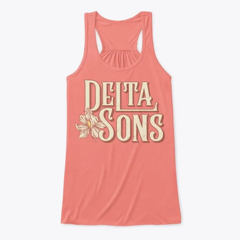 Delta Sons Women's Flowy Tank Top